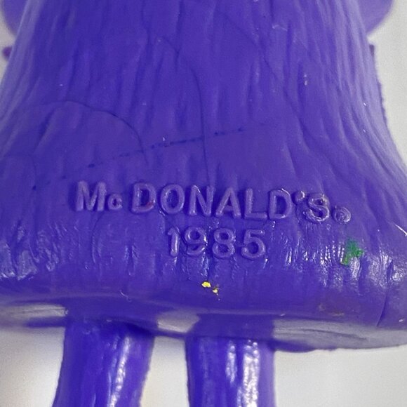 Vintage McDonald’s Grimace Purple Figure 1985 - Picture 3 of 5
